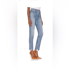 NWOT - AGolde Riley High Rise Straight Crop Size 27